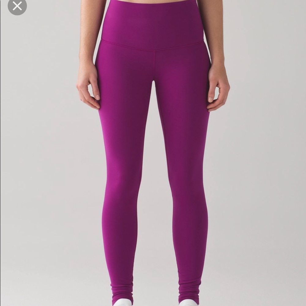 Lululemon Wunder Under Yoga Pants High Rise